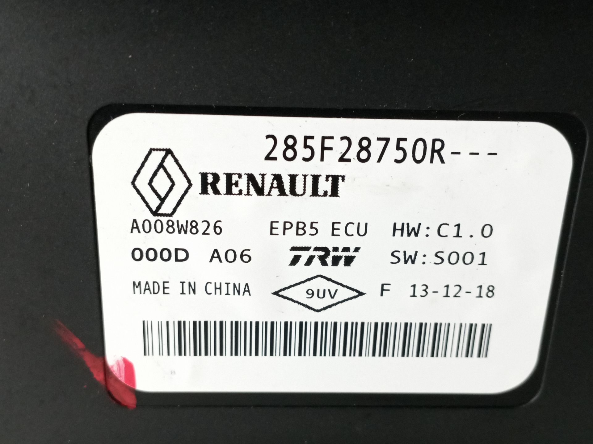 modulo_electronico_285f28750r_renault_clio_v_b7_1_0_tce_100_b7mt