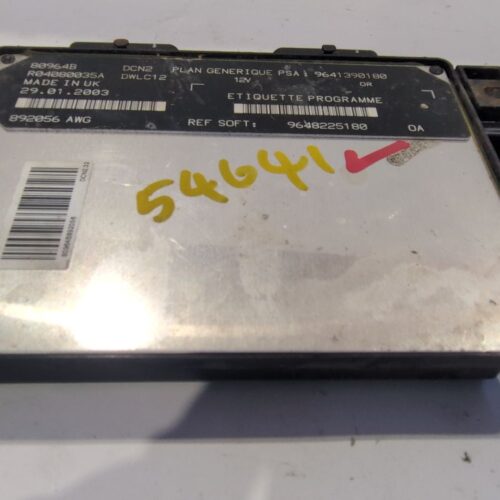 CENTRALITA MOTOR UCE PEUGEOT PARTNER FURGONETA/MONOVOLUMEN (5_ G_) 1.9 D