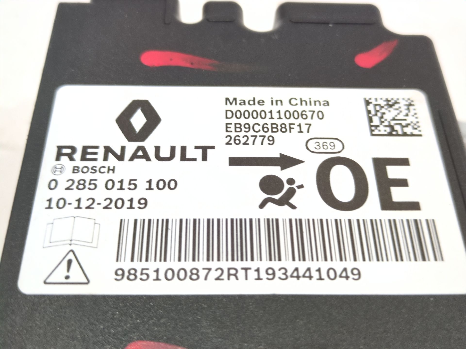 centralita_airbag_985100872rt193441049_0285015100_renault_arkana_i_lcm_ldn_1_3_tce_160_ldn1