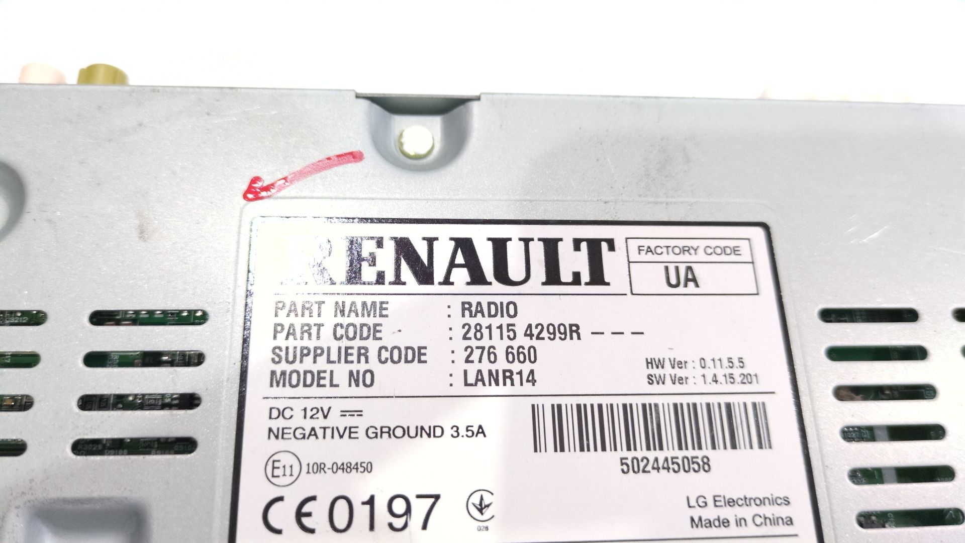 sistema_audio_radio_cd_281154299r_renault_espace_v_jr_1_6_dci_160