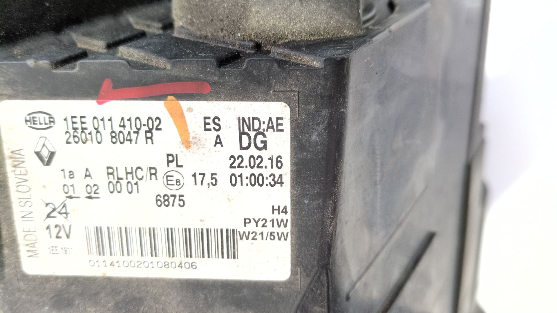 faro_derecho_260108047r_renault_trafic_iii_furgoneta_fg_2_0_dci_120_fgmn