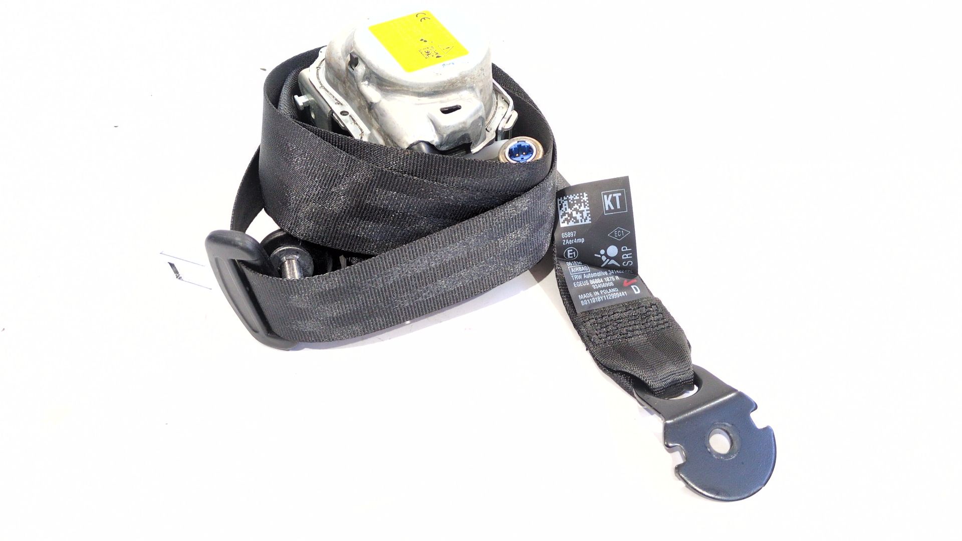 CINTURON SEGURIDAD DELANTERO DERECHO RENAULT TRAFIC III AUTOBÚS (JG_) 2.0 DCI 170 (JGMM JGMV) - 868841875R