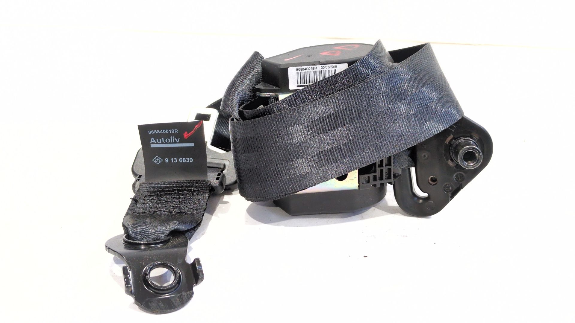 CINTURON SEGURIDAD DELANTERO DERECHO RENAULT MASTER III FURGONETA (FV) 2.3 DCI 135 FWD (FV0N FV08) - 868840019R