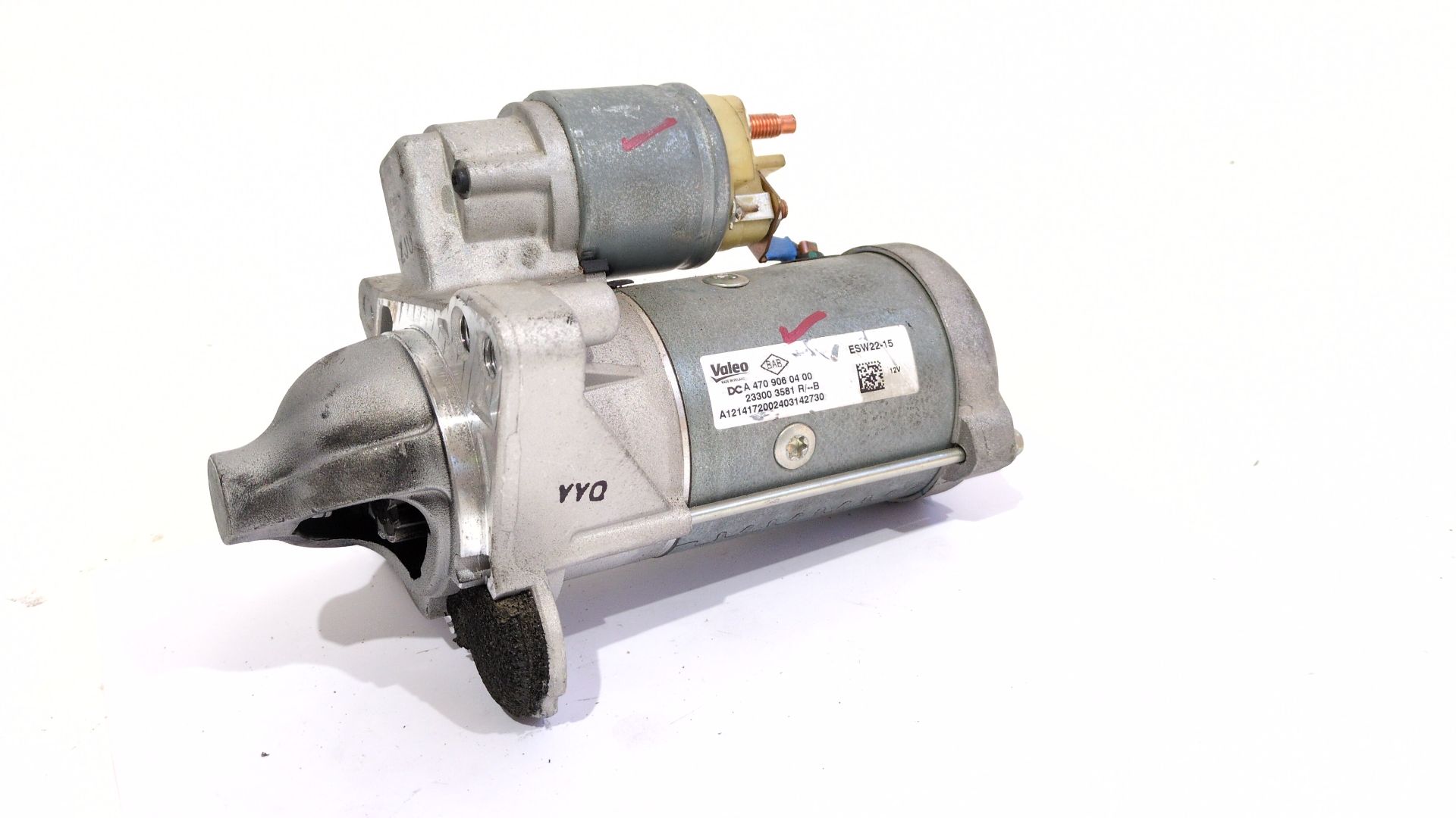 MOTOR ARRANQUE RENAULT MASTER III FURGONETA (FV) 2.3 DCI 150 FWD (FV0F FV03) - 233003581R