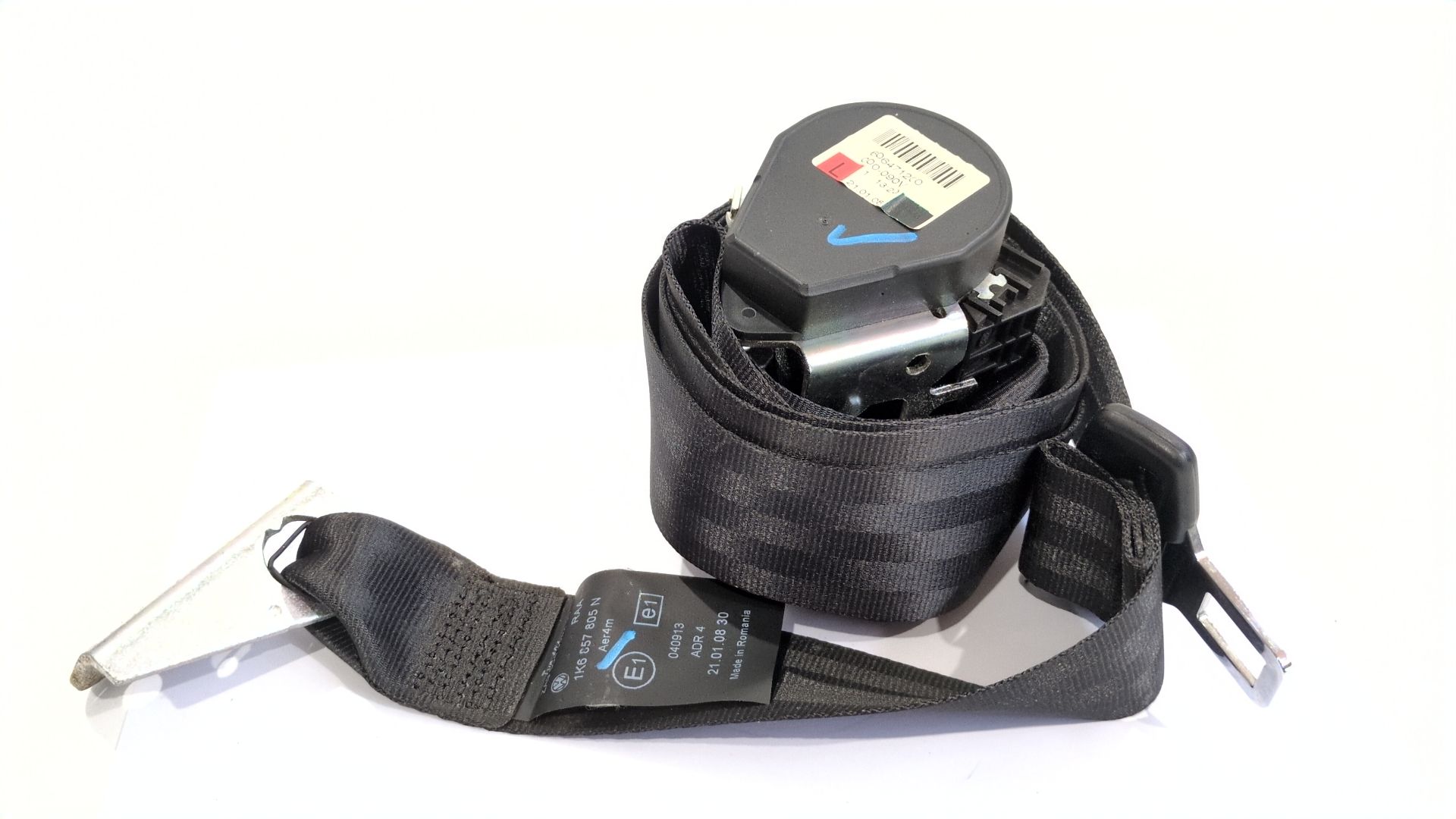 CINTURON SEGURIDAD TRASERO IZQUIERDO VOLKSWAGEN GOLF V (1K1) 2.0 GTI - 1K6857805N