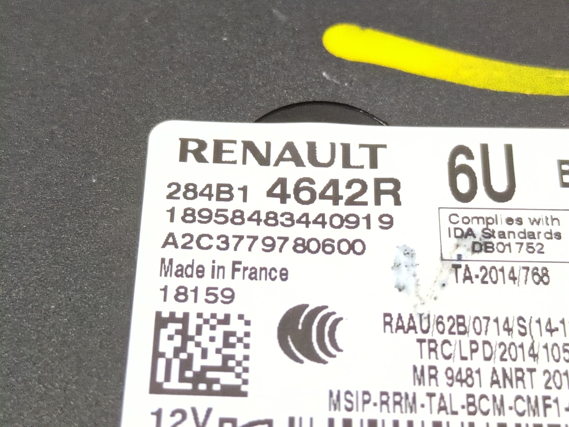 bcm_284b14642r_renault_megane_iv_sport_tourer_k9a_m_n_1_5_dci_110