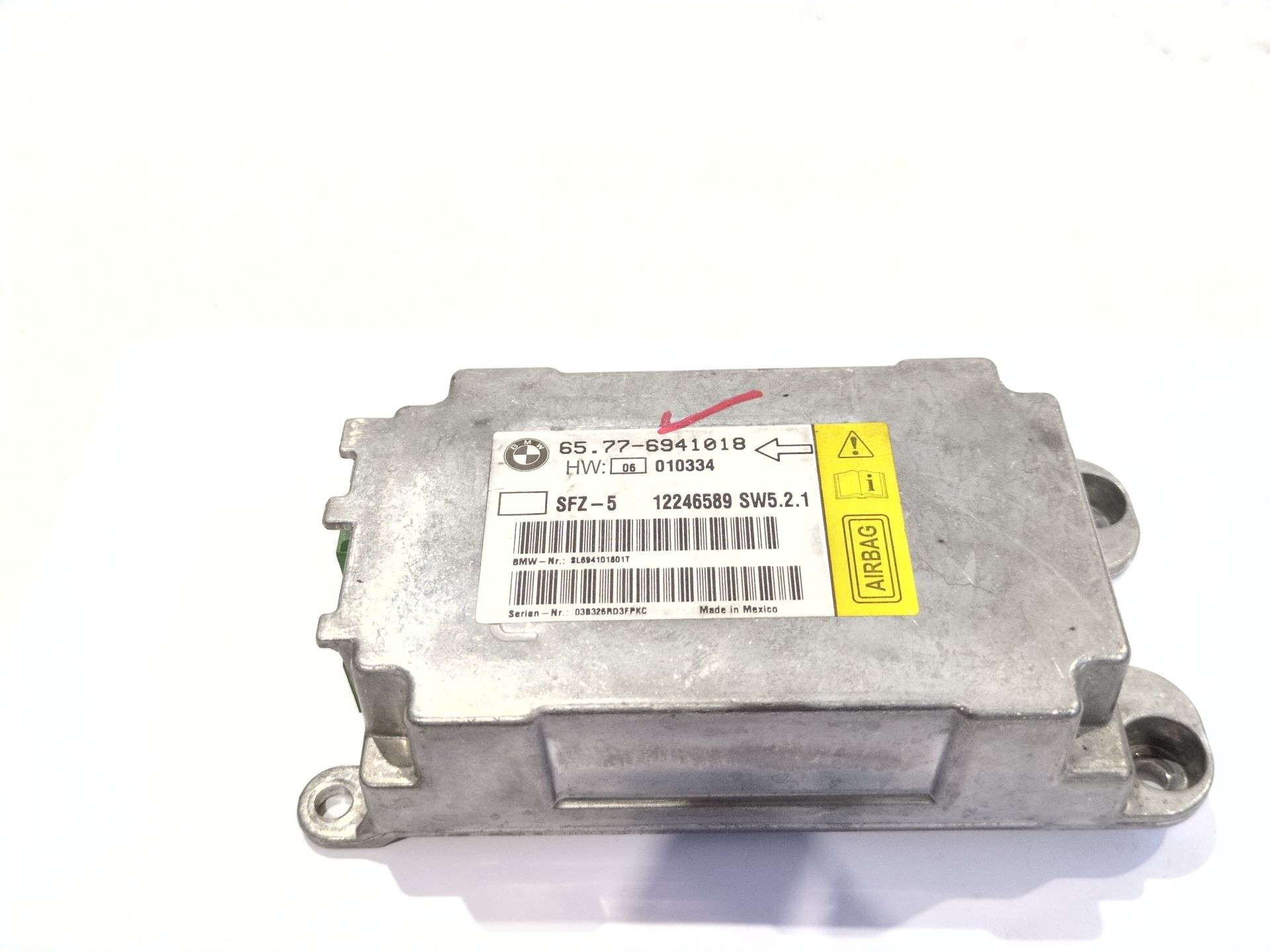 CENTRALITA AIRBAG BMW 5 (E60) 530 D - 65776941018