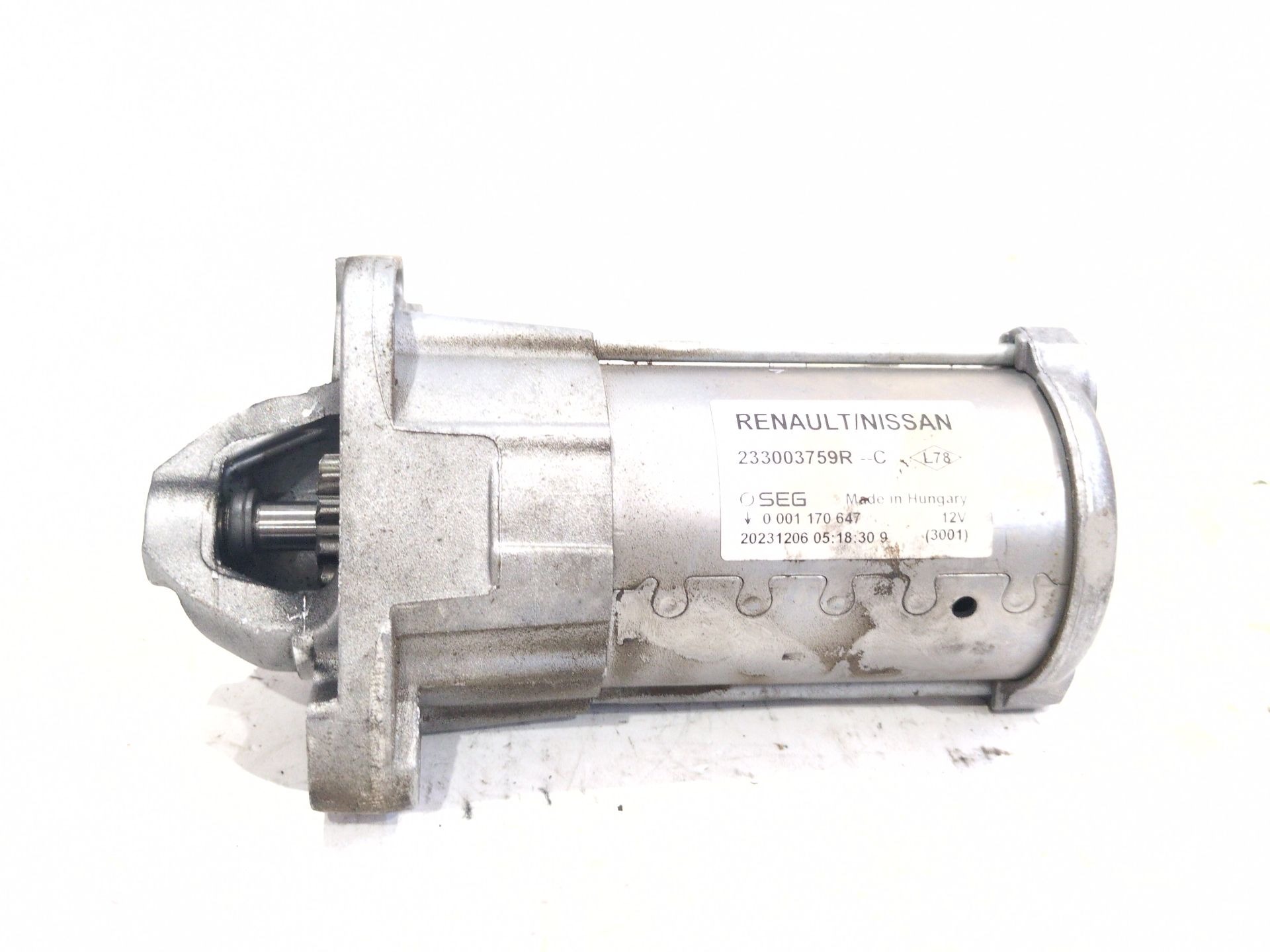 MOTOR ARRANQUE DACIA DUSTER (HM_) 1.5 DCI 115 (HMAD) - 233003759R