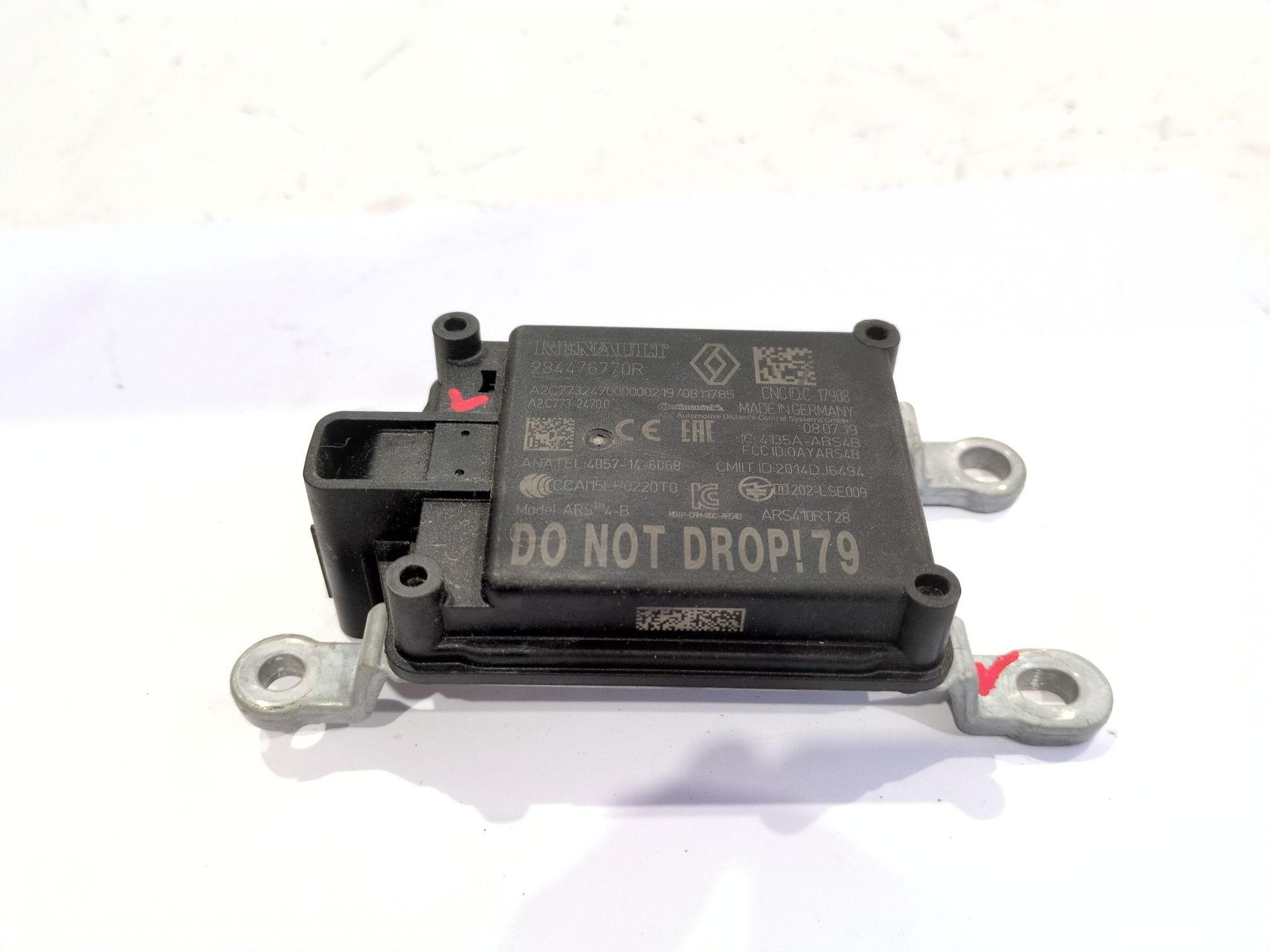 SENSOR CONTROL RADAR RENAULT MEGANE IV SPORT TOURER (K9A/M/N_) 1.5 BLUE DCI 115 (K9A6) - 284476770r