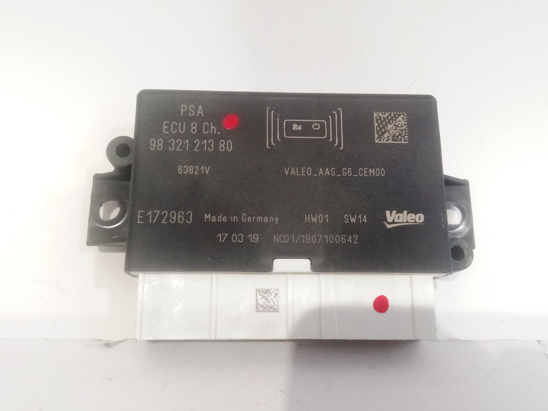 MODULO ELECTRONICO PEUGEOT PARTNER FURGONETA/MONOVOLUMEN (K9) 1.2 PURETECH 110