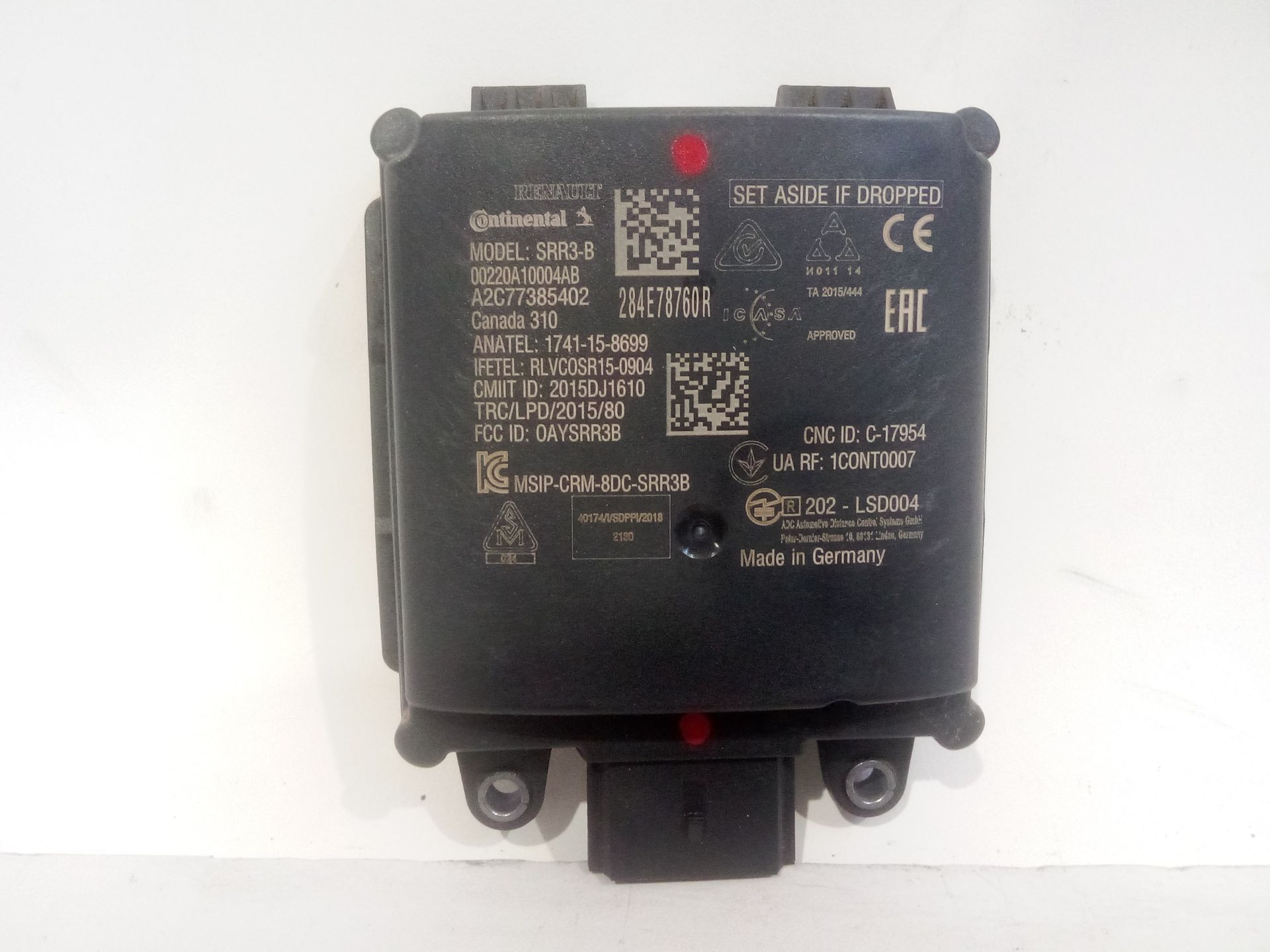 CENTRALITA SENSOR APARCAMIENTO RENAULT CLIO V (B7_) 1.5 BLUE DCI 115 (B7AD) - 284E78760R