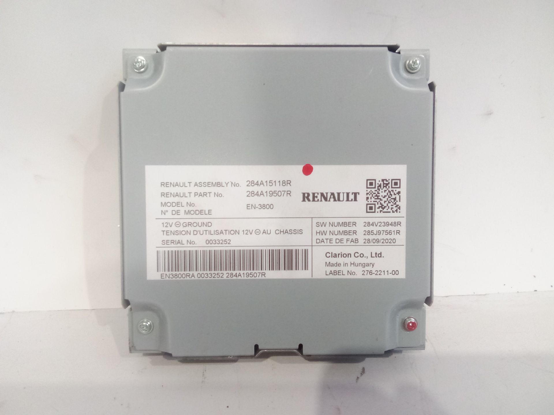 MODULO ELECTRONICO RENAULT CLIO V (B7_) 1.5 BLUE DCI 115 (B7AD) - 284a15118r