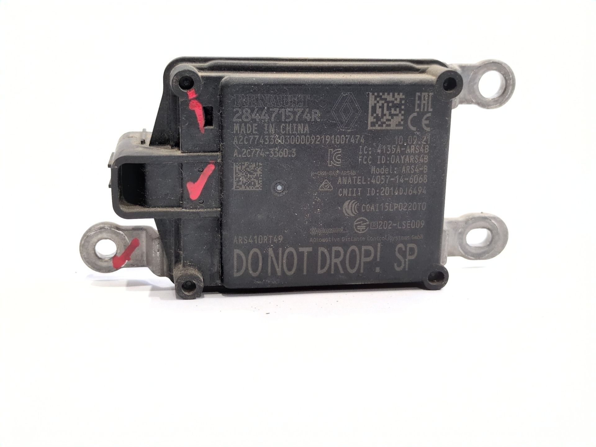SENSOR CONTROL RADAR RENAULT ARKANA I (LCM_ LDN_) 1.3 TCE 160 (LDN1) - 284471574R
