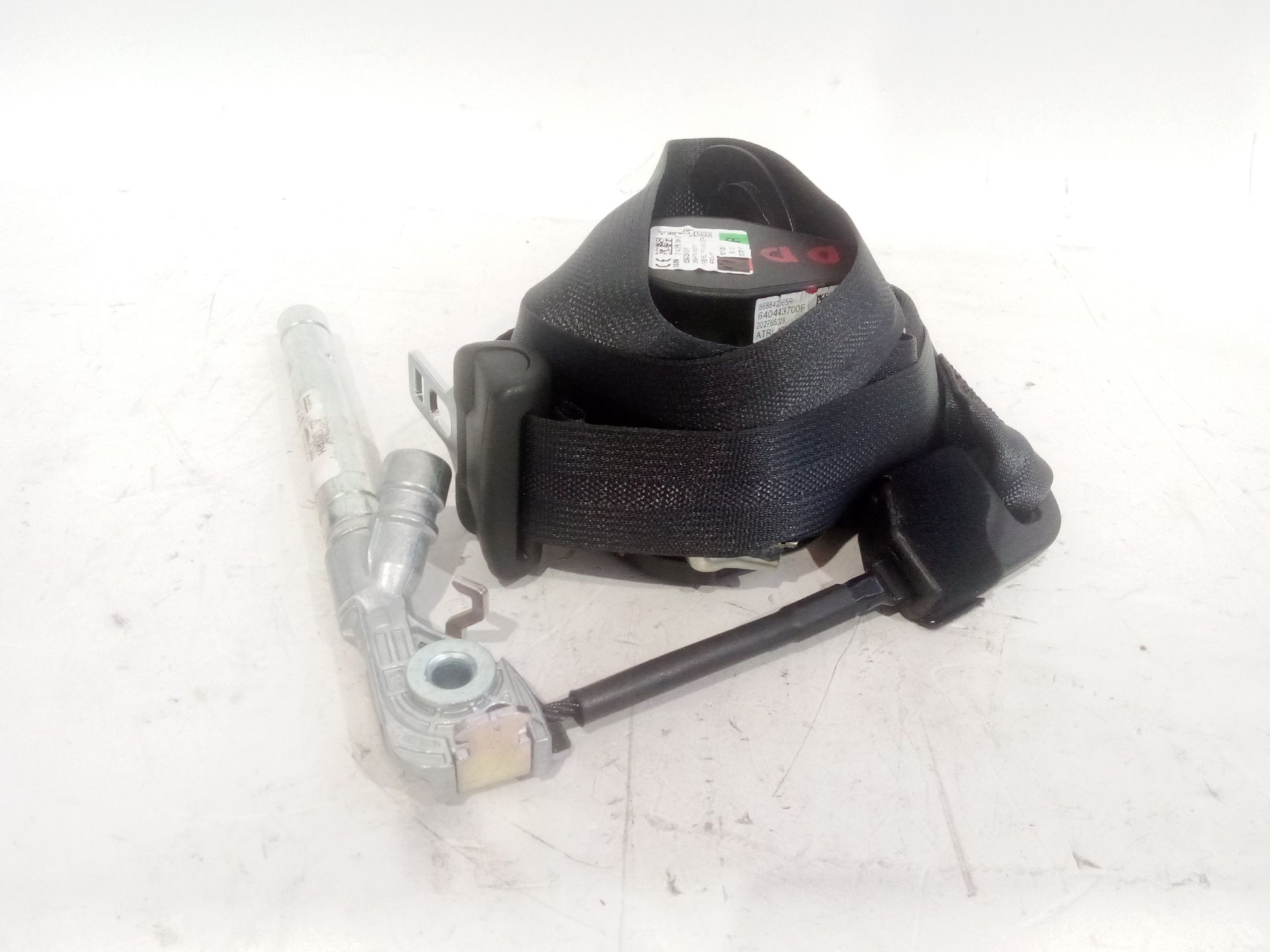 CINTURON SEGURIDAD DELANTERO DERECHO RENAULT CLIO V (B7_) 1.5 BLUE DCI 115 (B7AD)