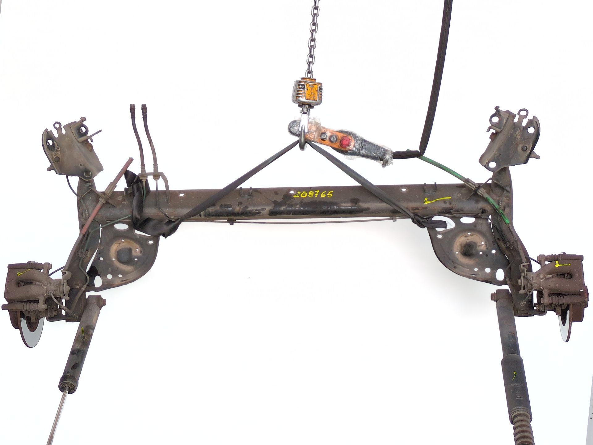 PUENTE TRASERO RENAULT MODUS / GRAND MODUS (F/JP0_) 1.5 DCI (FP0F JP0F)