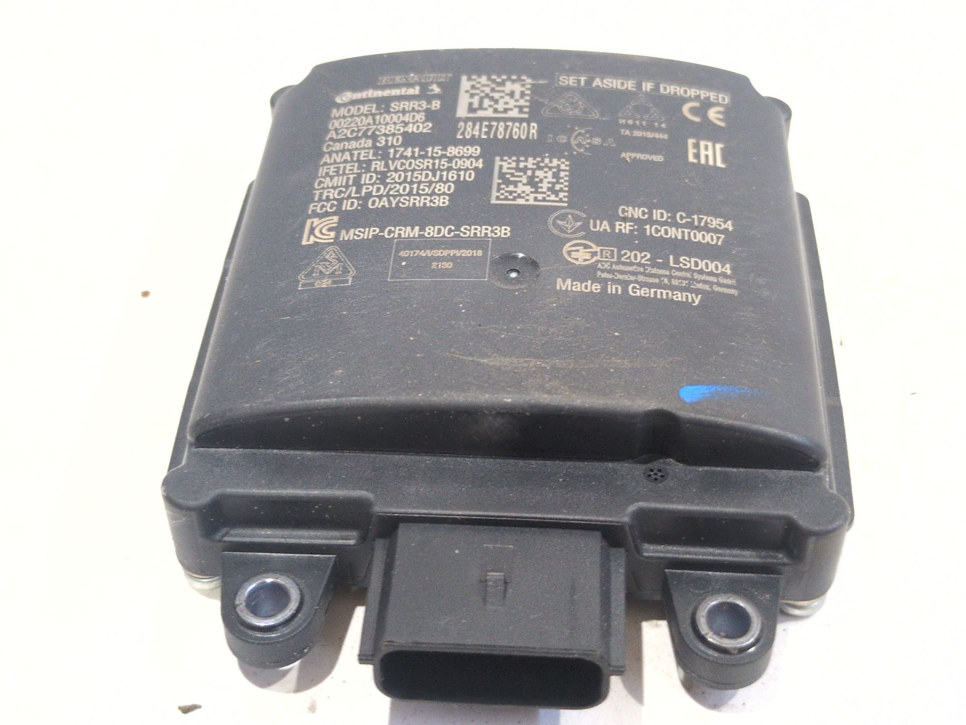 SENSOR CONTROL RADAR RENAULT CLIO V (B7_) 1.5 BLUE DCI 100 (B7AD) - 284E78760R