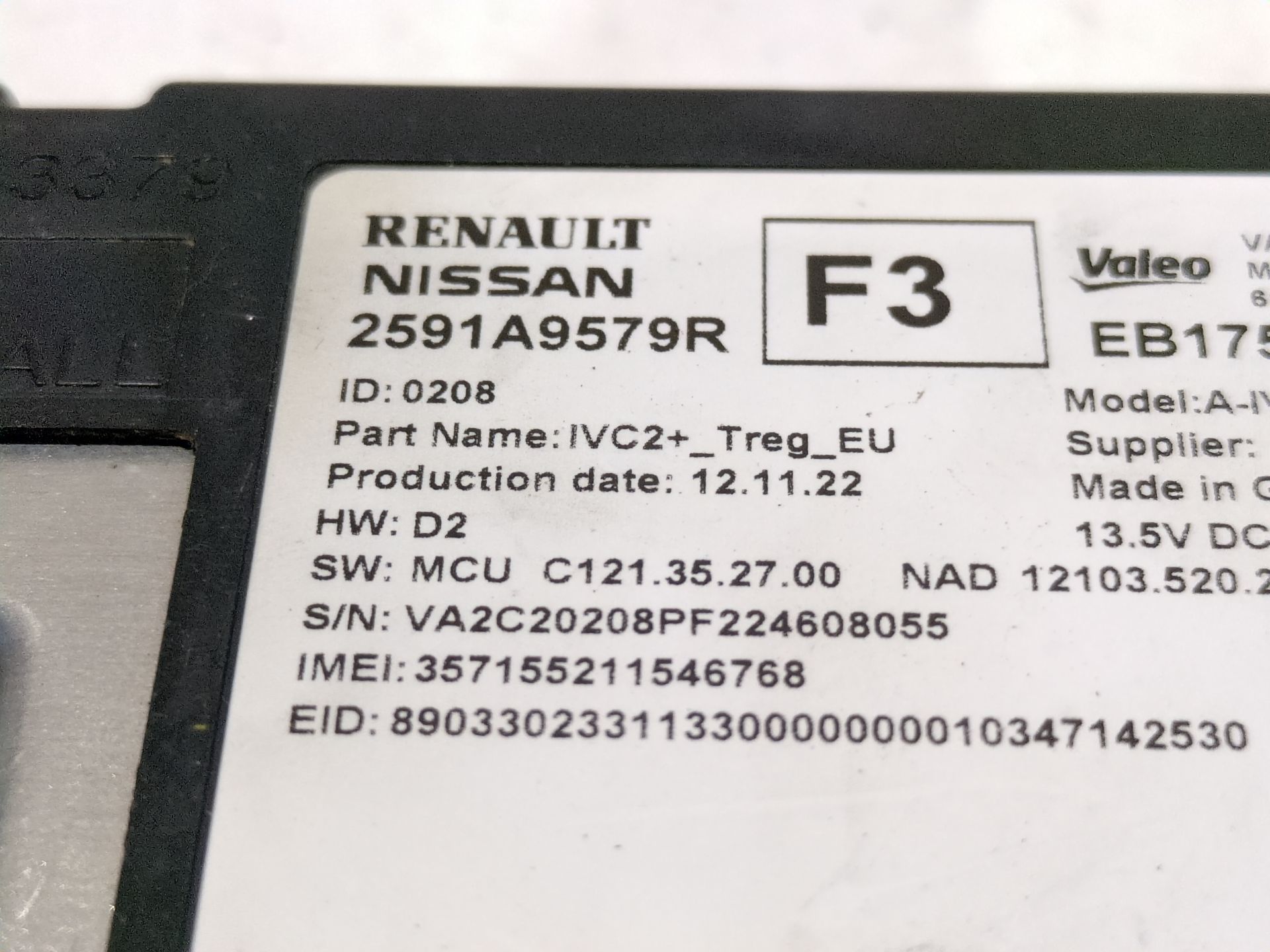 modulo_electronico_2591a9579r_renault_austral_tce_160