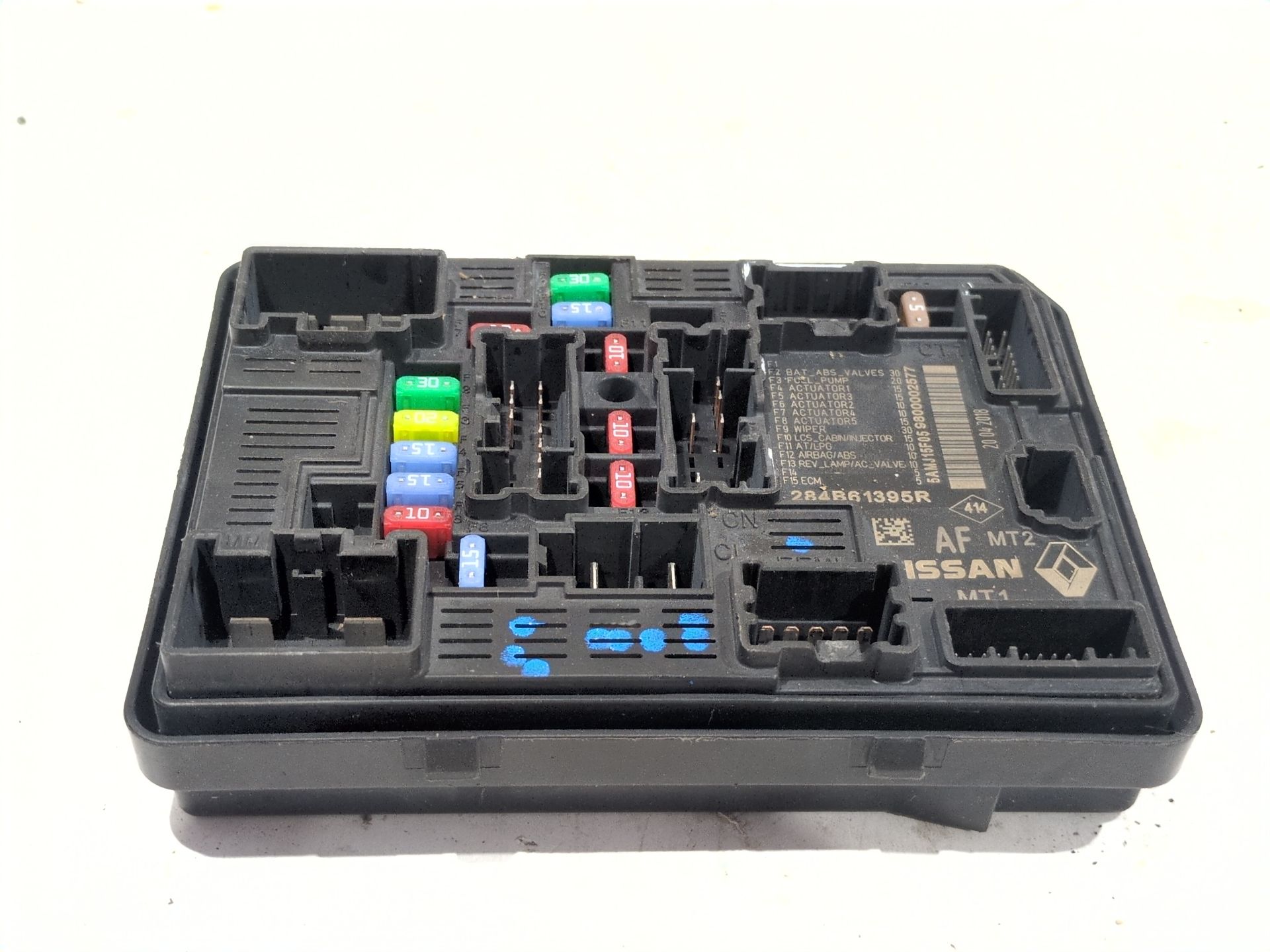 CAJA RELES / FUSIBLES RENAULT CLIO V (B7_) 1.5 BLUE DCI 100 (B7AD) - 284b61395r