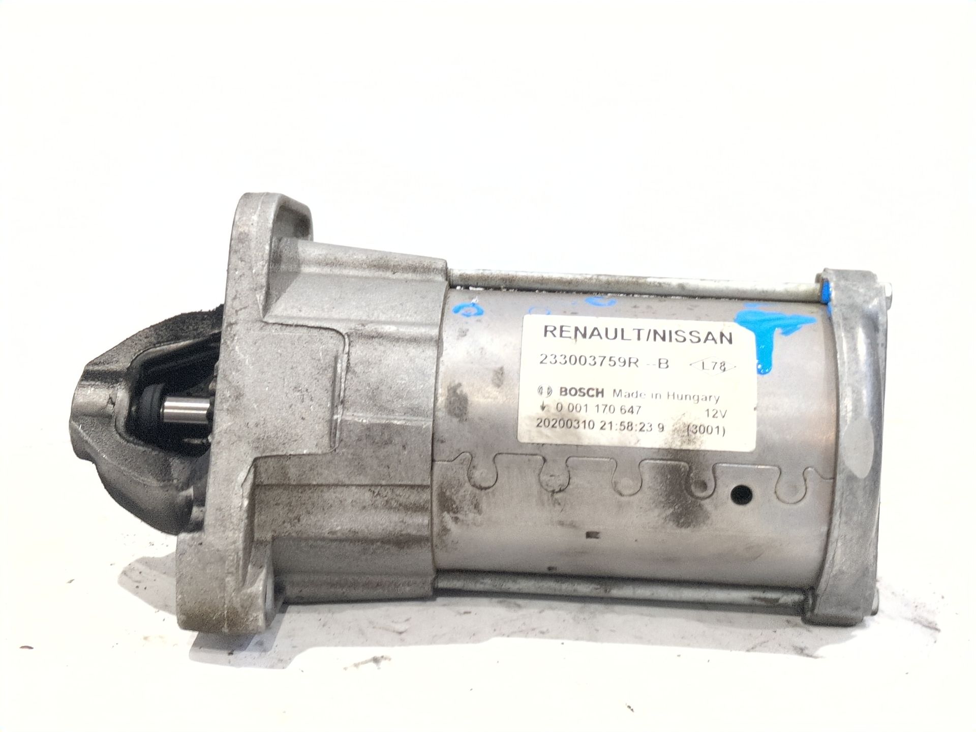MOTOR ARRANQUE DACIA DUSTER (HM_) 1.5 DCI 115 4X4 (HMAD)