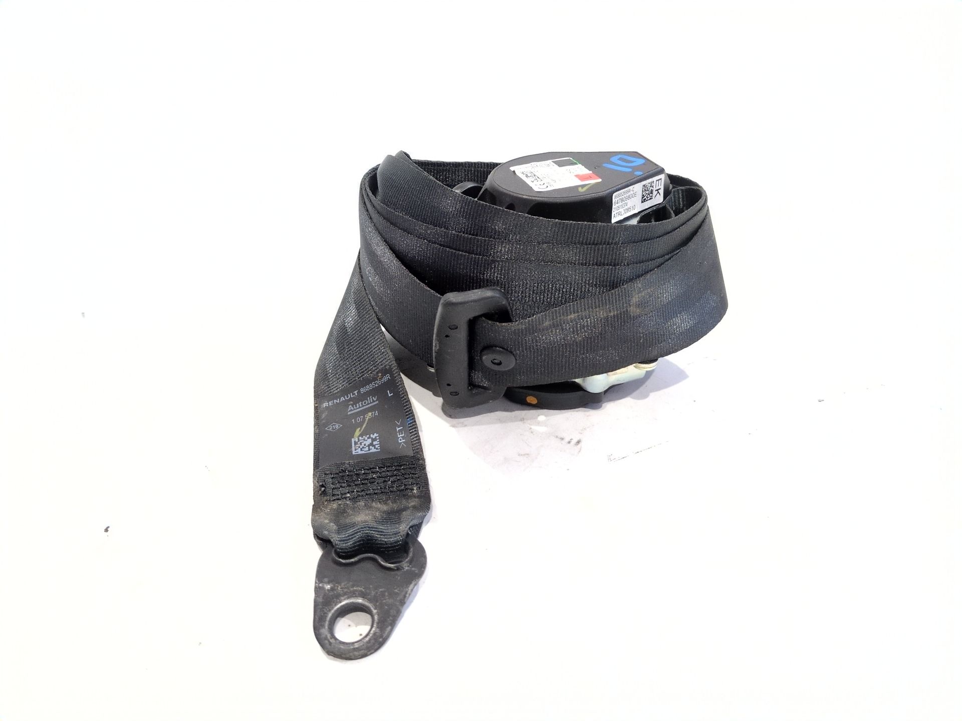 CINTURON SEGURIDAD DELANTERO IZQUIERDO RENAULT EXPRESS FURGÓN/MONOSPACE 1.5 BLUE DCI 95 (F6AB)