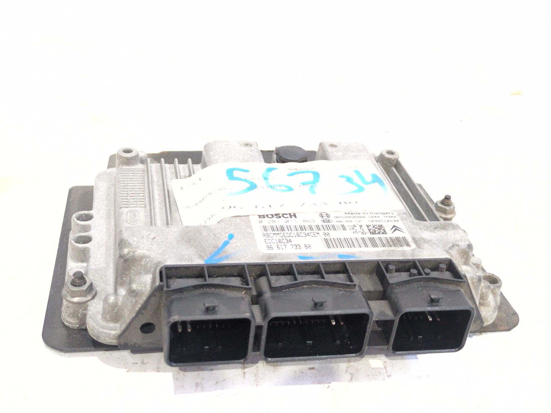 CENTRALITA MOTOR UCE CITROËN C4 I (LC_) 1.6 HDI - 0281011863