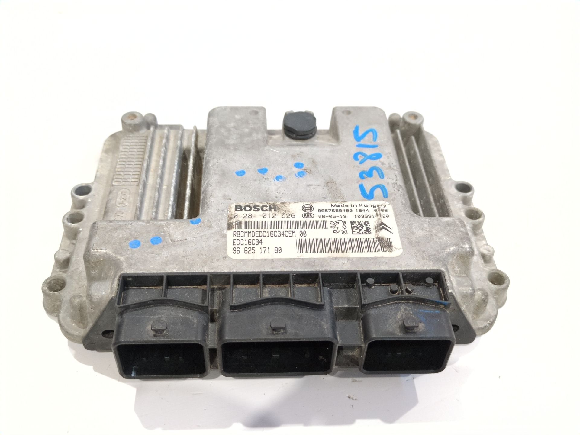 CENTRALITA MOTOR UCE PEUGEOT 207/207+ (WA_ WC_) 1.4 HDI - 9662517180