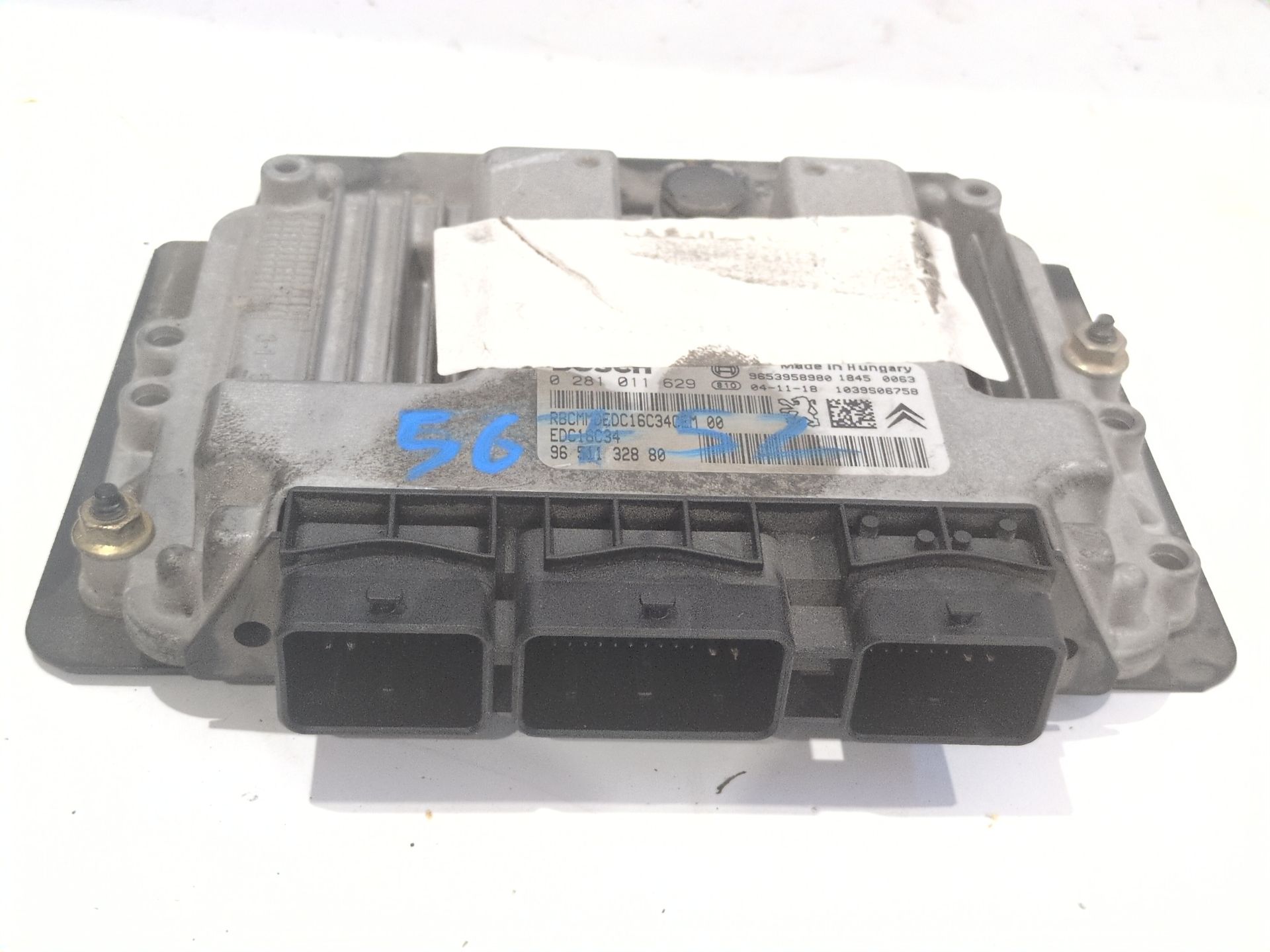 CENTRALITA MOTOR UCE CITROËN C4 I (LC_) 1.6 HDI - 0281011629