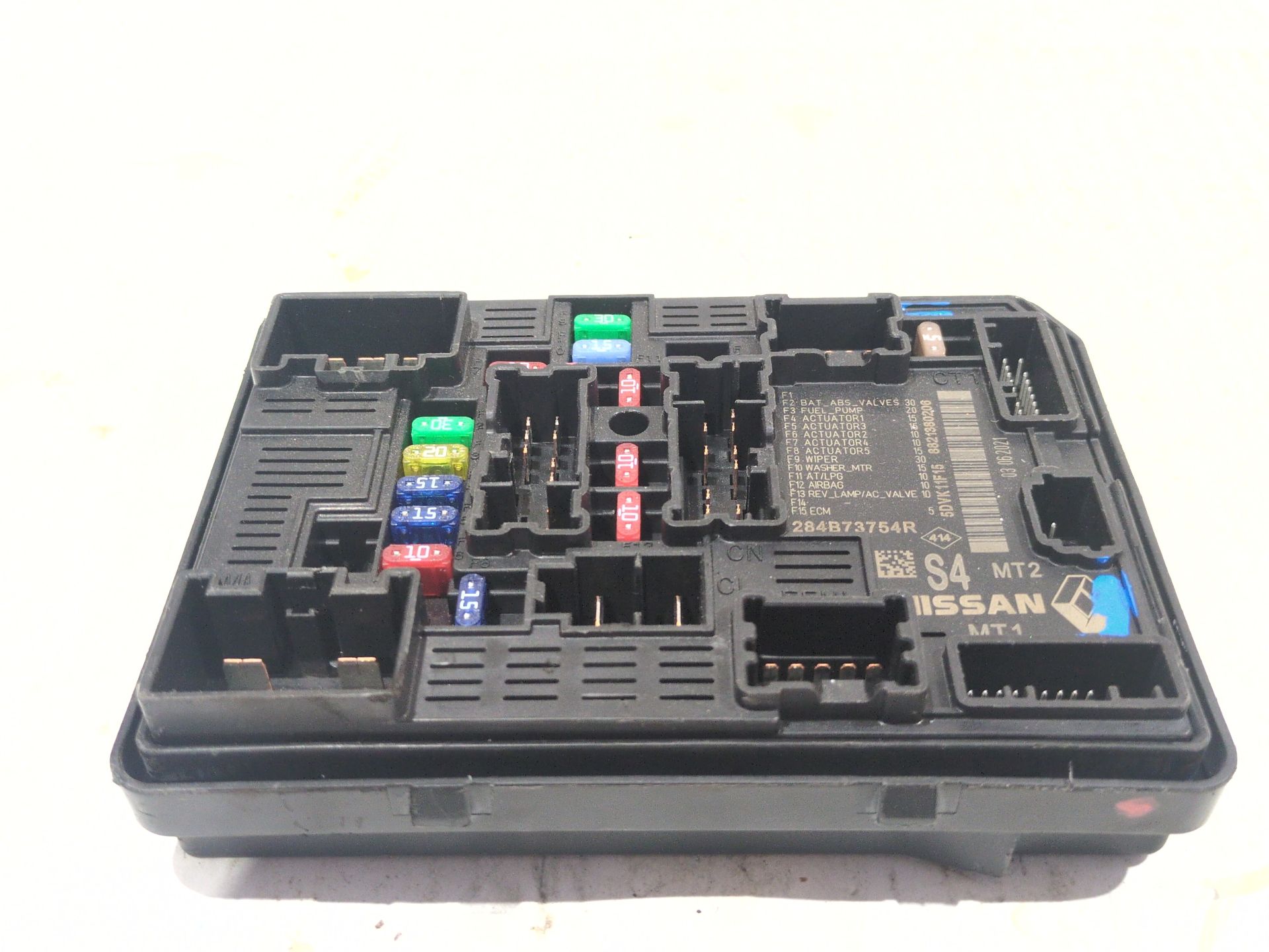 CAJA RELES / FUSIBLES RENAULT AUSTRAL TCE 130 - 284b73754r