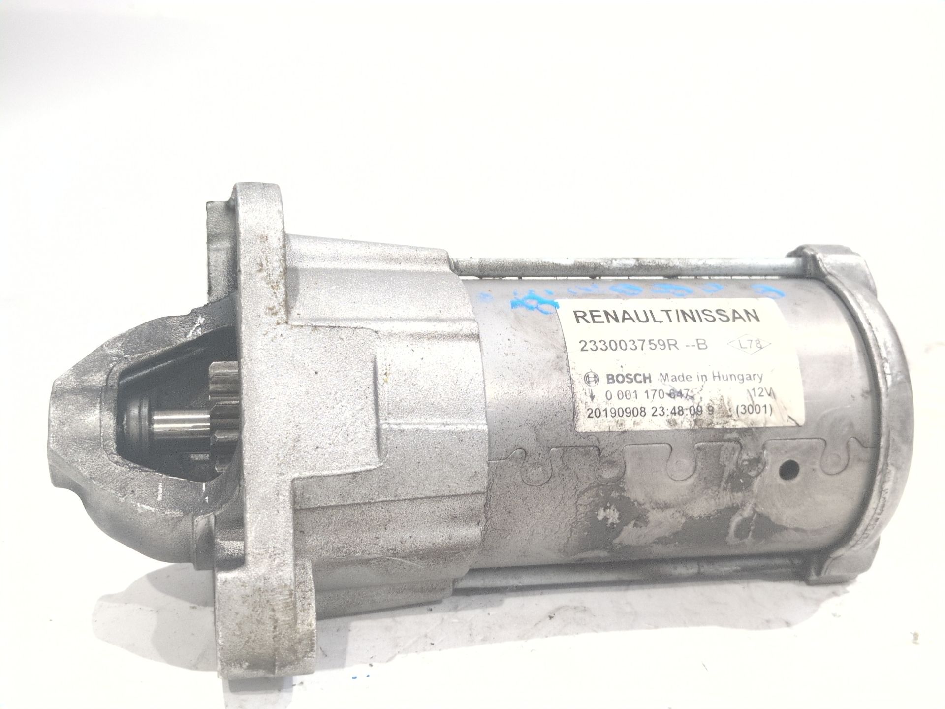 MOTOR ARRANQUE DACIA DUSTER (HM_) 1.5 DCI 115 4X4 (HMAD)