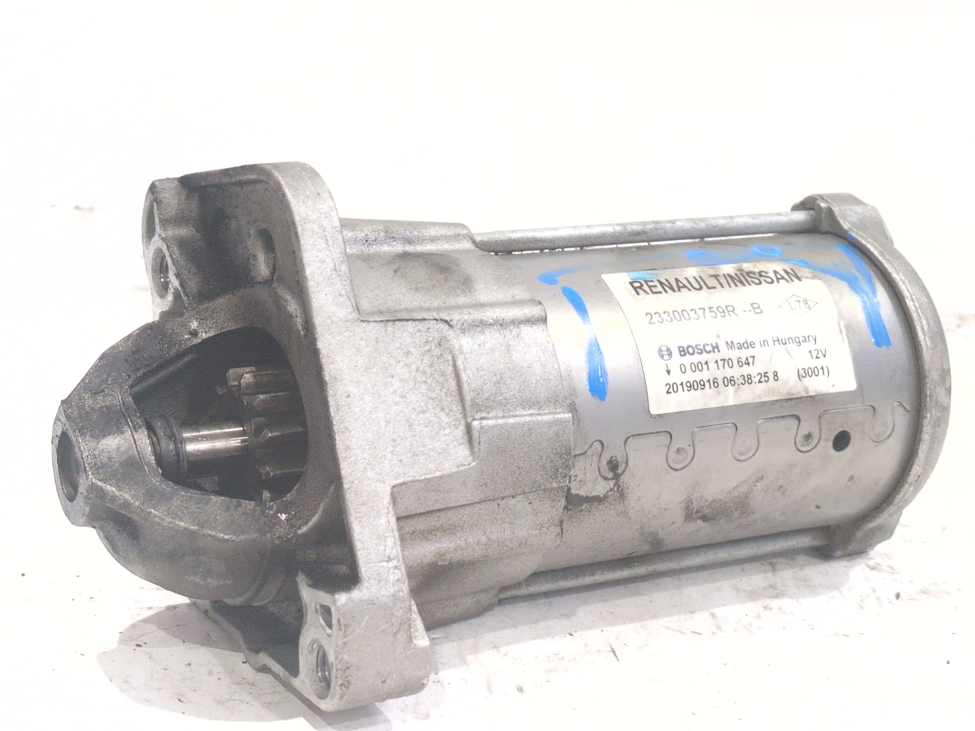 MOTOR ARRANQUE RENAULT MEGANE IV HATCHBACK (B9A/M/N_) 1.5 BLUE DCI 115 (B9A6)