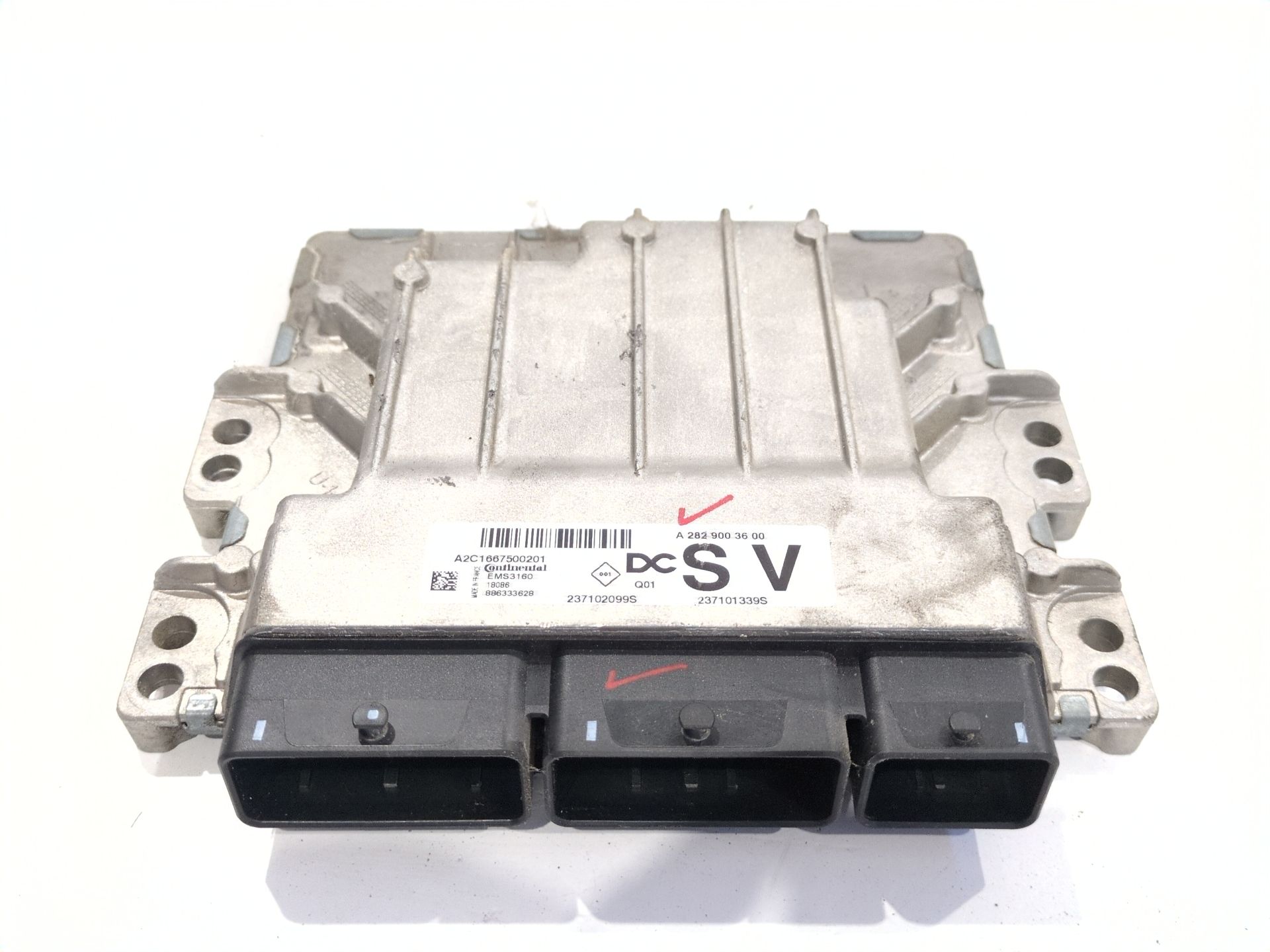 CENTRALITA MOTOR UCE RENAULT CAPTUR I (J5_ H5_) 1.3 TCE 150 (J5NK J5JS)